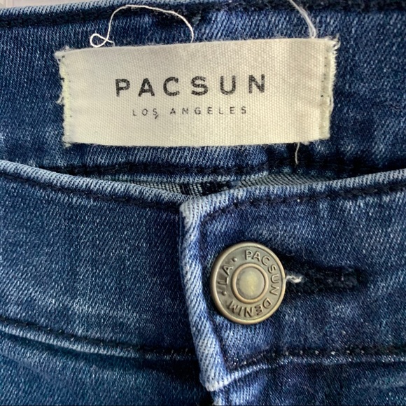 PacSun-High Rise Ankle Distressed Jeggings size 27 - Picture 10 of 12